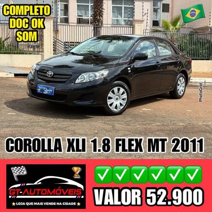 TOYOTA COROLLA 1.8 XLI 16V FLEX 4P MANUAL TOYOTA COROLLA 1.8 XLI 16V FLEX 4P MANUAL